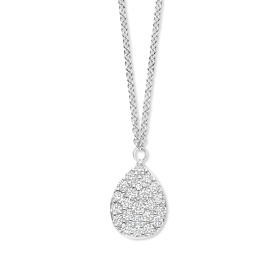 Collier One More Eolo Diamants Or Blanc