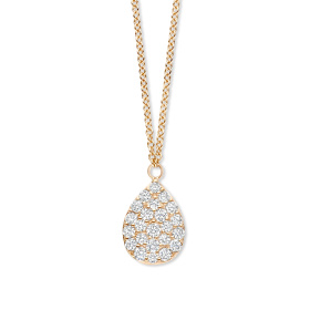 Collier One More Eolo Diamants Or Rose