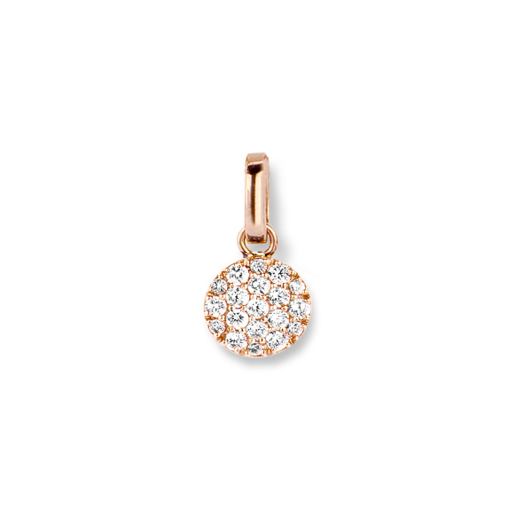 Pendentif One More Pendentif Eolo Diamants Or Rose
