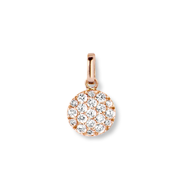 Pendentif One More Pendentif Eolo Diamants Or Rose