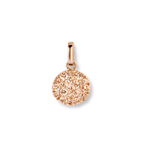 Pendentif One More Pendentif Eolo Diamants bruns Or Rose