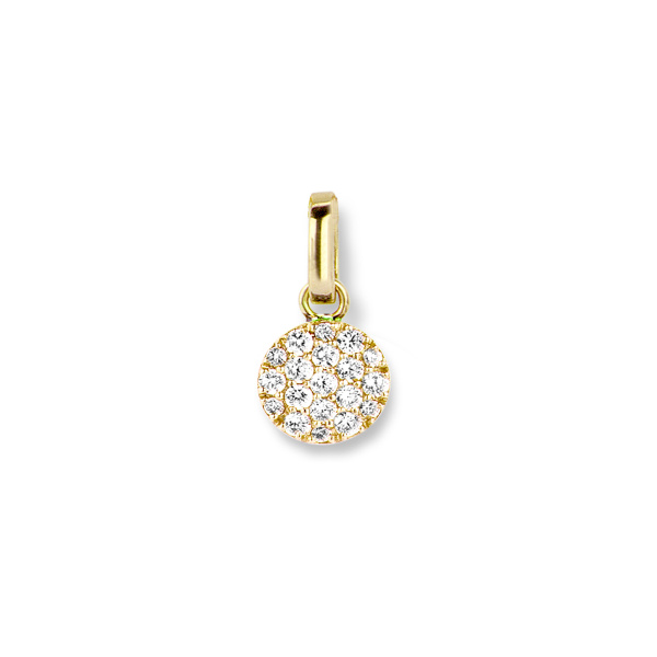 Pendentif One More Pendentif Eolo Diamants Or Jaune