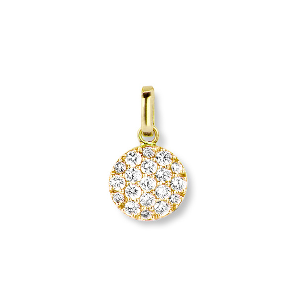Pendentif One More Pendentif Eolo Diamants Or Jaune