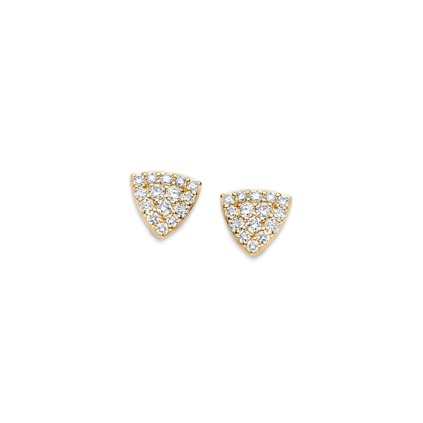 Boucles d'oreilles One More  Eolo Diamants Or Jaune