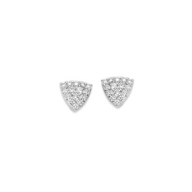 Boucles d'oreilles One More  Eolo Diamants Or Blanc