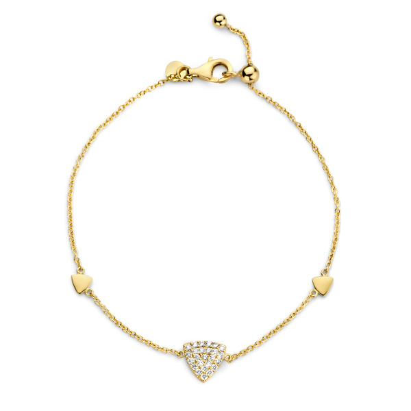 Bracelet One More  Eolo Diamants Or Jaune