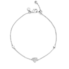 Bracelet One More Eolo Diamants Or Blanc