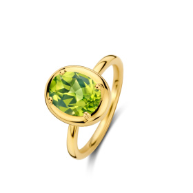 Bague One More Etna péridot Or Jaune