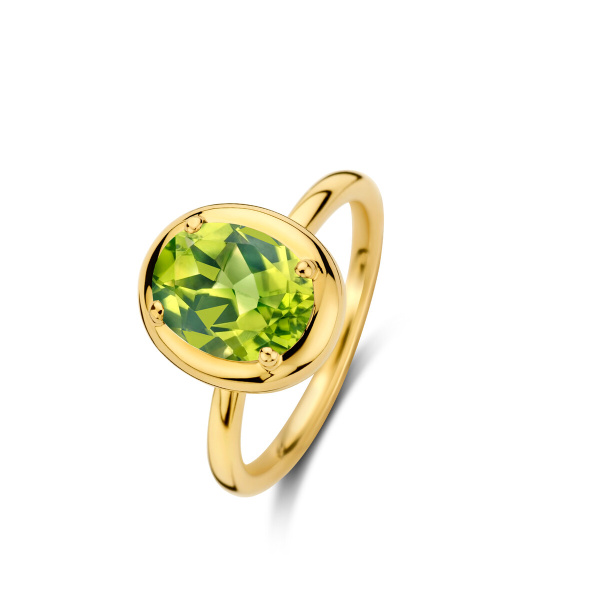 Bague One More  Etna péridot Or Jaune