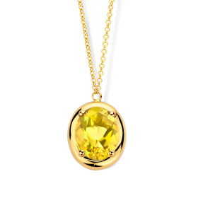 Collier One More Etna citrine Or Jaune