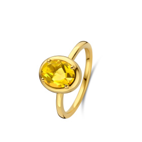 Bague One More Etna citrine Or Jaune