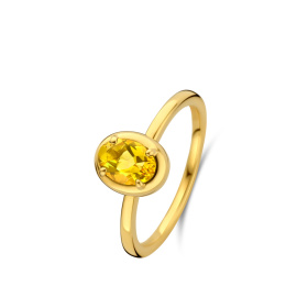 Bague One More Etna citrine Or Jaune