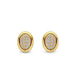 Boucles d'oreilles One More  Etna Diamants Or Jaune