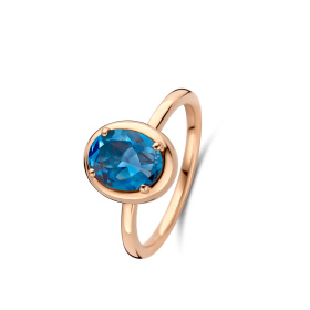 Bague One More  Etna topaze London Blue Or Rose