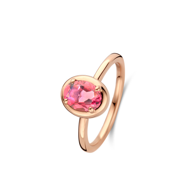 Bague One More  Etna tourmaline rose Or Rose