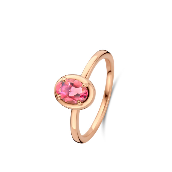 Bague One More  Etna tourmaline rose Or Rose