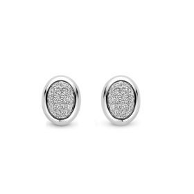 Boucles d'oreilles One More  Etna Diamants Or Blanc
