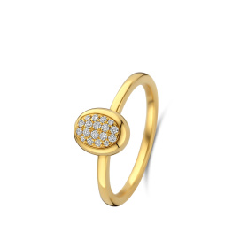 Bague One More Etna Diamants Or Jaune