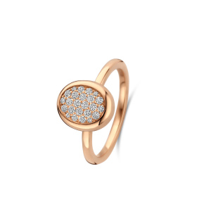 Bague One More Etna Diamants Or Rose