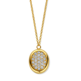 Collier One More Etna Diamants Or Jaune