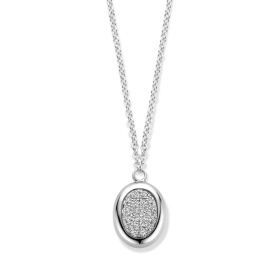 Collier One More Etna Diamants Or Blanc