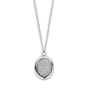 Collier One More Etna Diamants Or Blanc