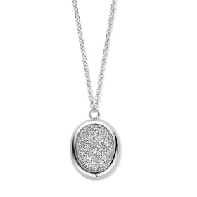 Collier One More Etna Diamants Or Blanc