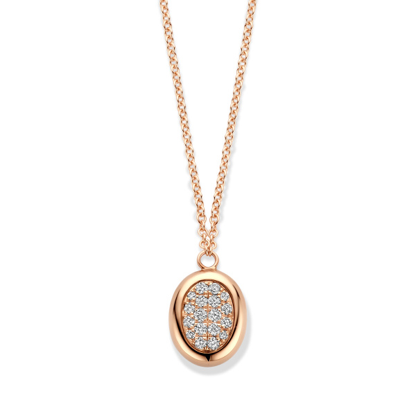 Collier One More  Etna Diamants Or Rose