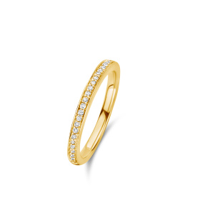 Bague One More  Ischia Basics Diamants Or Jaune