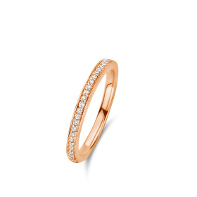 Bague One More  Ischia Basics Diamants Or Rose