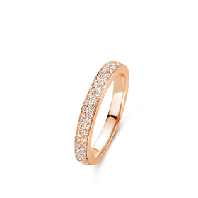 Bague One More  Ischia Basics Diamants Or Rose