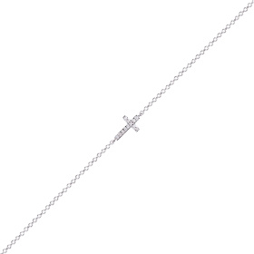 Bracelet One More  Ischia Basics Diamants Or Blanc