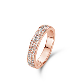 Bague One More  Ischia Basics Diamants Or Rose