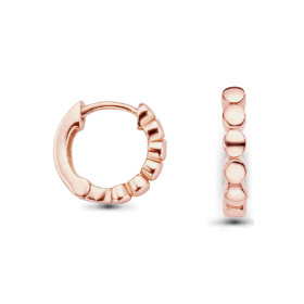 Boucles d'oreilles One More Créoles Ischia Basics Or Rose