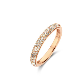 Bague One More  Ischia Basics Diamants Or Rose
