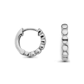 Boucles d'oreilles One More Créoles Ischia Basics Or Blanc