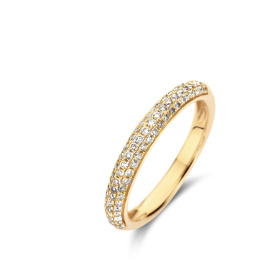 Bague One More  Ischia Basics Diamants Or Jaune