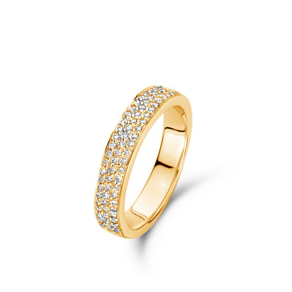 Bague One More  Ischia Basics Diamants Or Jaune
