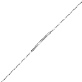 Bracelet One More  Ischia Basics Diamants Or Blanc