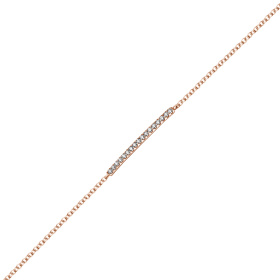 Bracelet One More  Ischia Basics Diamants Or Rose