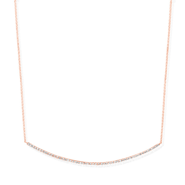 Collier One More  Ischia Basics Diamants Or Rose
