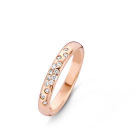 Bague One More  Ischia Basics Diamants Or Rose