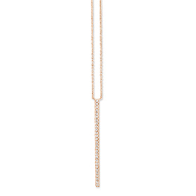 Collier One More  Ischia Basics Diamants Or Rose