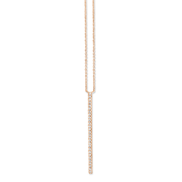 Collier One More  Ischia Basics Diamants Or Rose