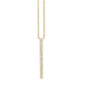 Collier One More  Ischia Basics Diamants Or Jaune