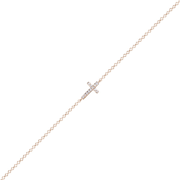 Bracelet One More  Ischia Basics Diamants Or Rose