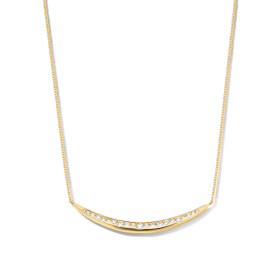 Collier One More  Ischia Basics Diamants Or Jaune
