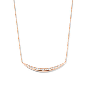 Collier One More  Ischia Basics Diamants Or Rose