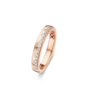 Bague One More  Ischia Basics Diamants Or Rose