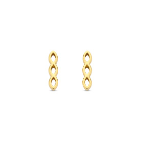 Boucles d'oreilles One More  Ischia Basics Or Jaune